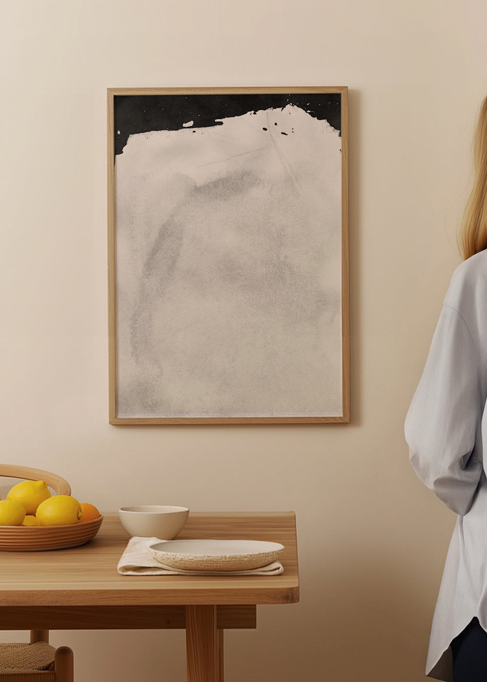 Minimal Landscape Black and White 01