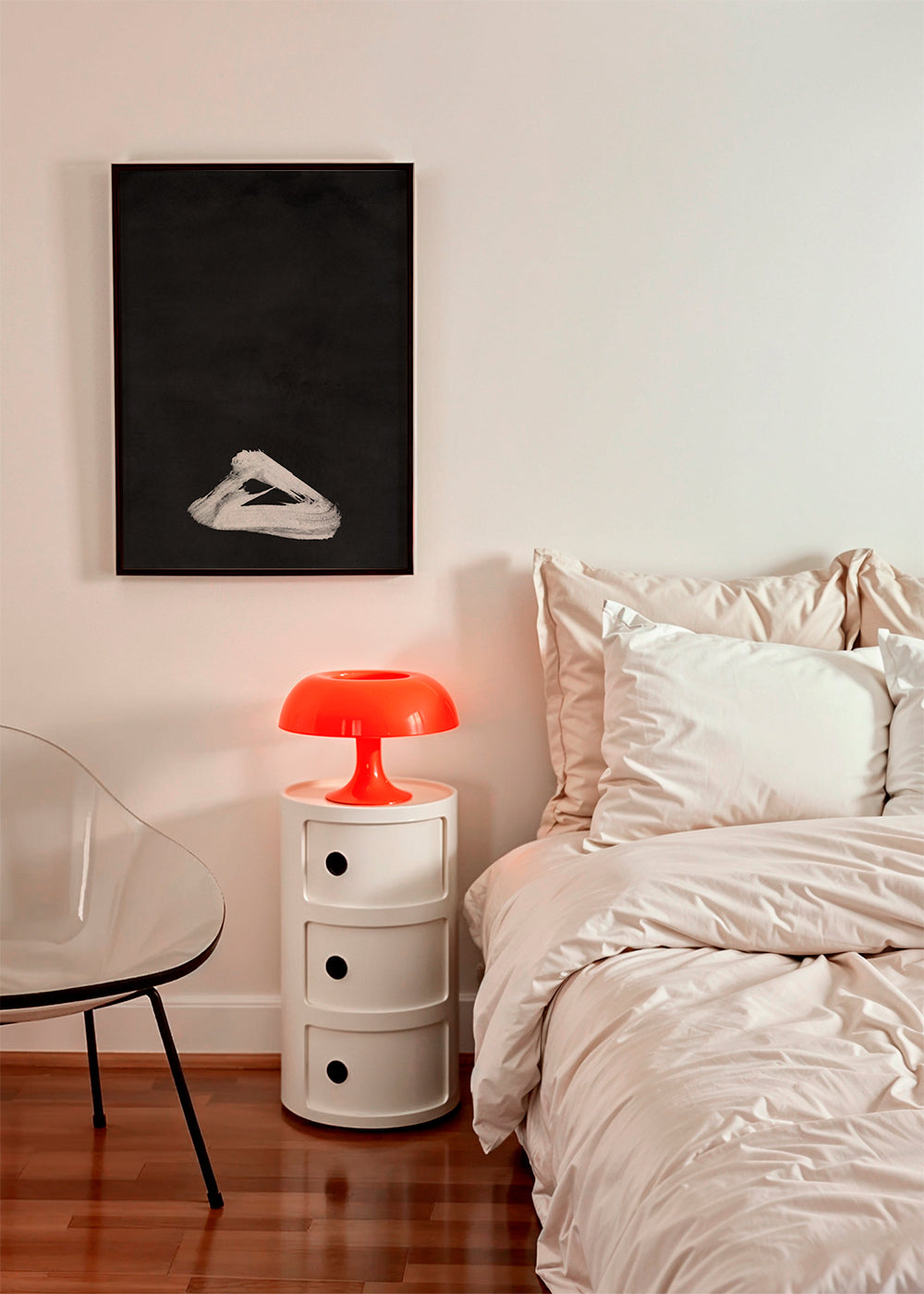 Minimal Landscape Black and White 02