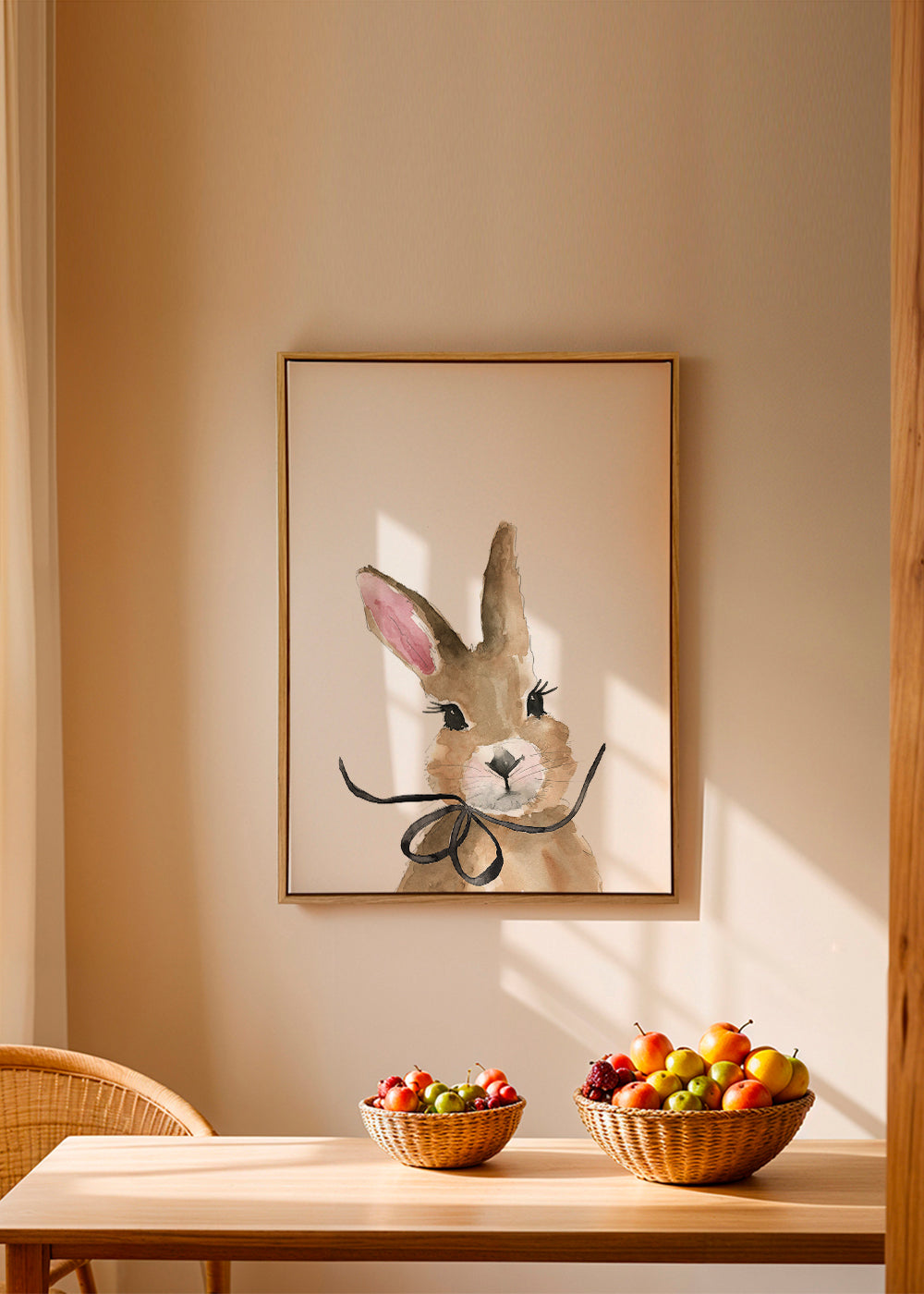 Bunny with bow