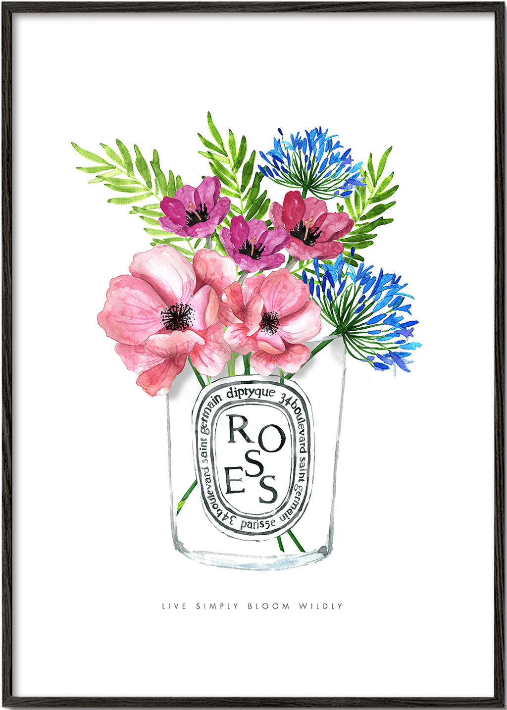 Diptyque fleurals