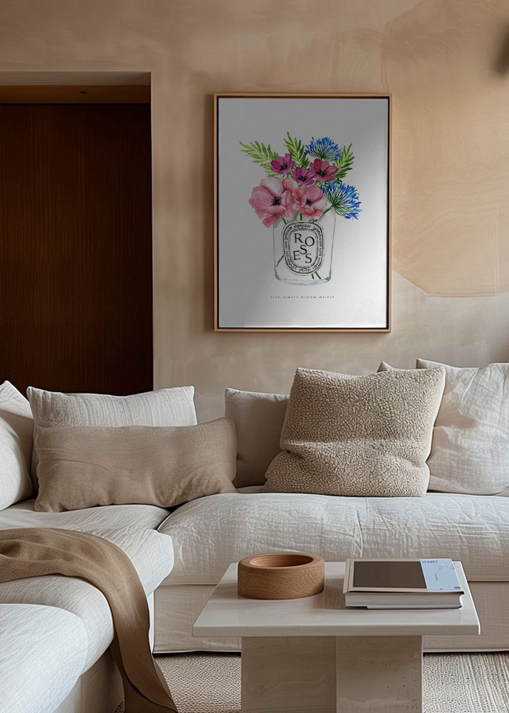 Diptyque fleurals