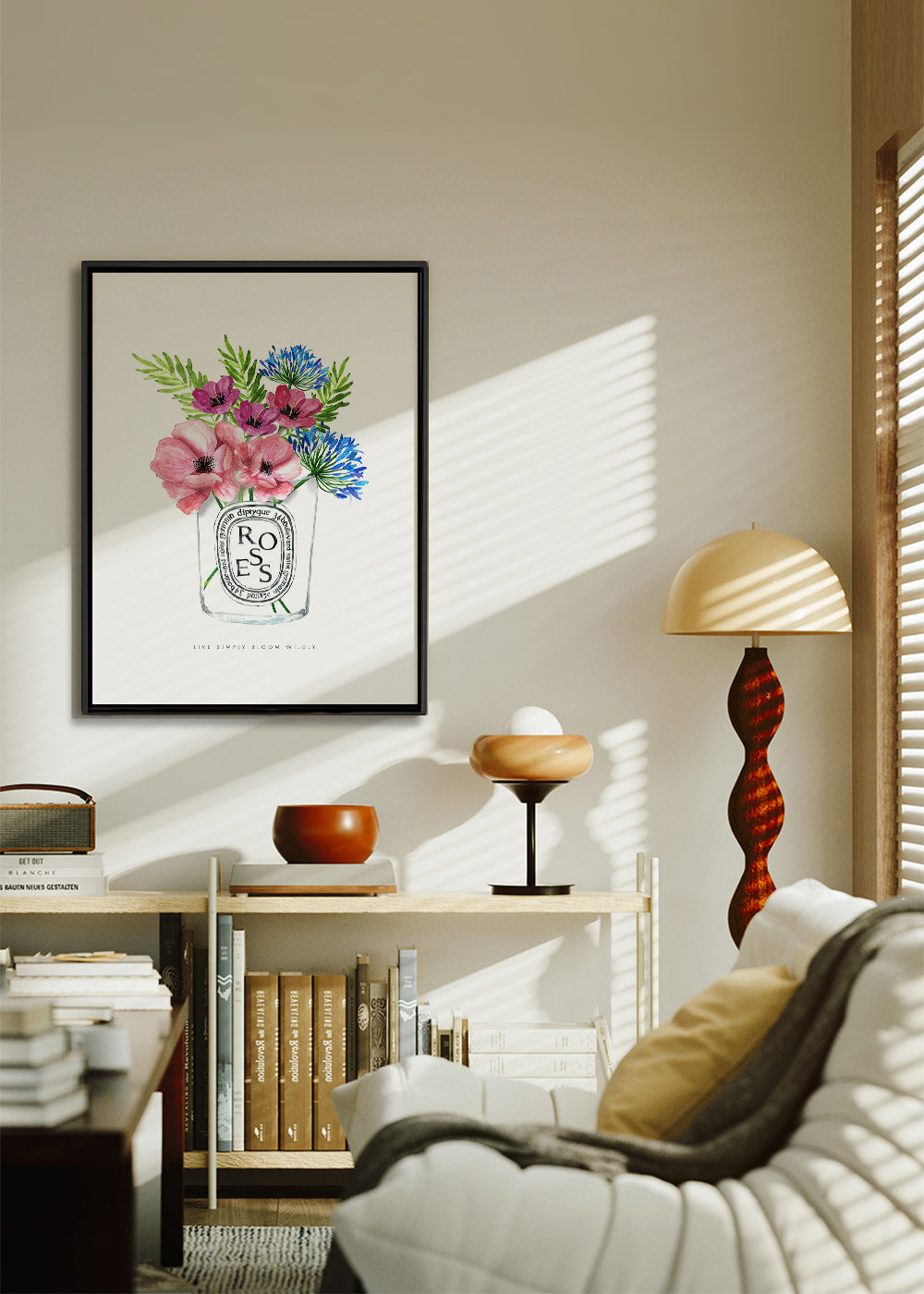 Diptyque fleurals