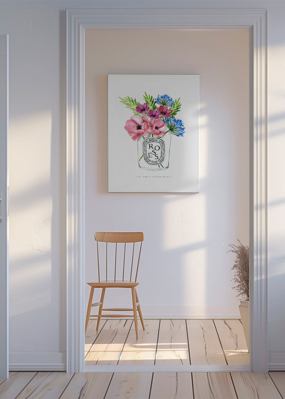 Diptyque fleurals