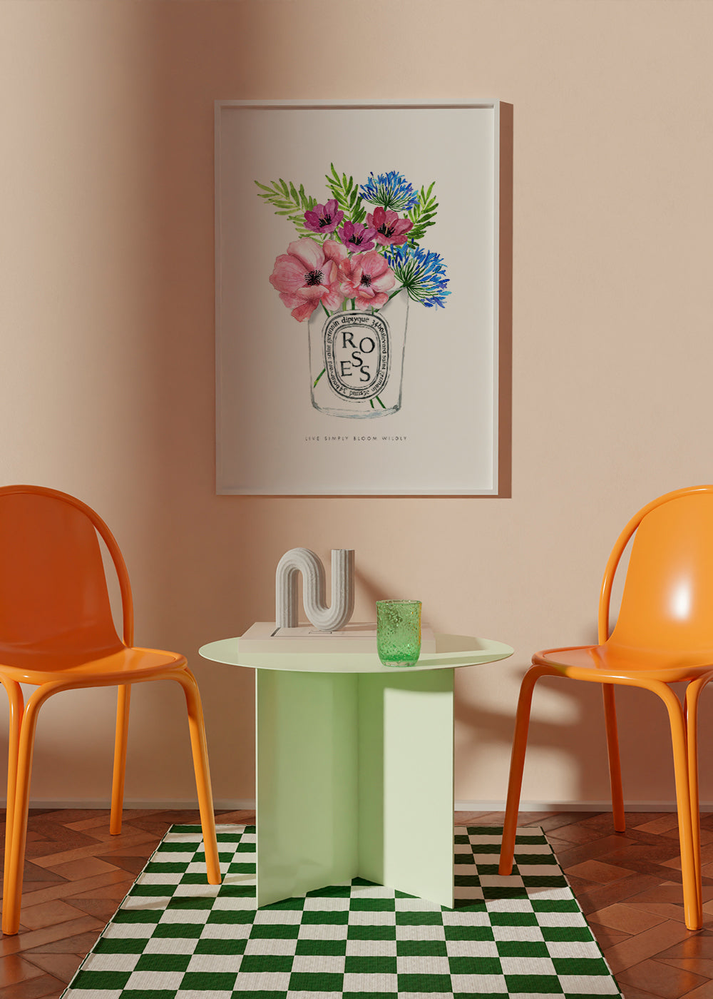 Diptyque fleurals