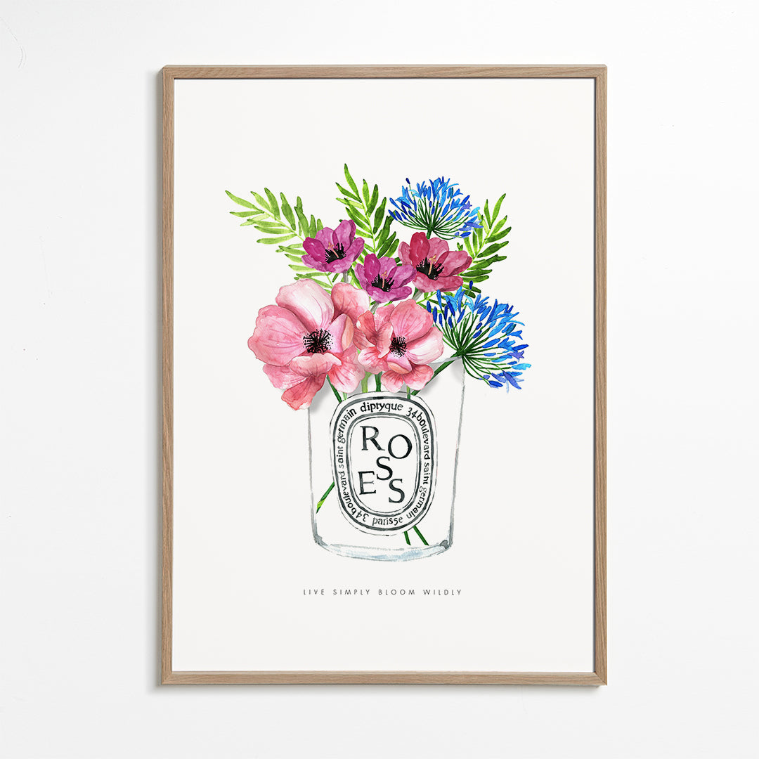 Diptyque fleurals
