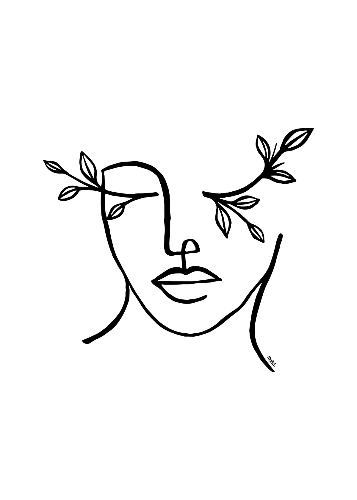 Beauty is in the eye of the beholder - Unframed art print