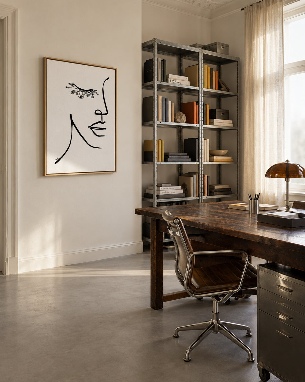 Natureye - Framed canvas in an interior