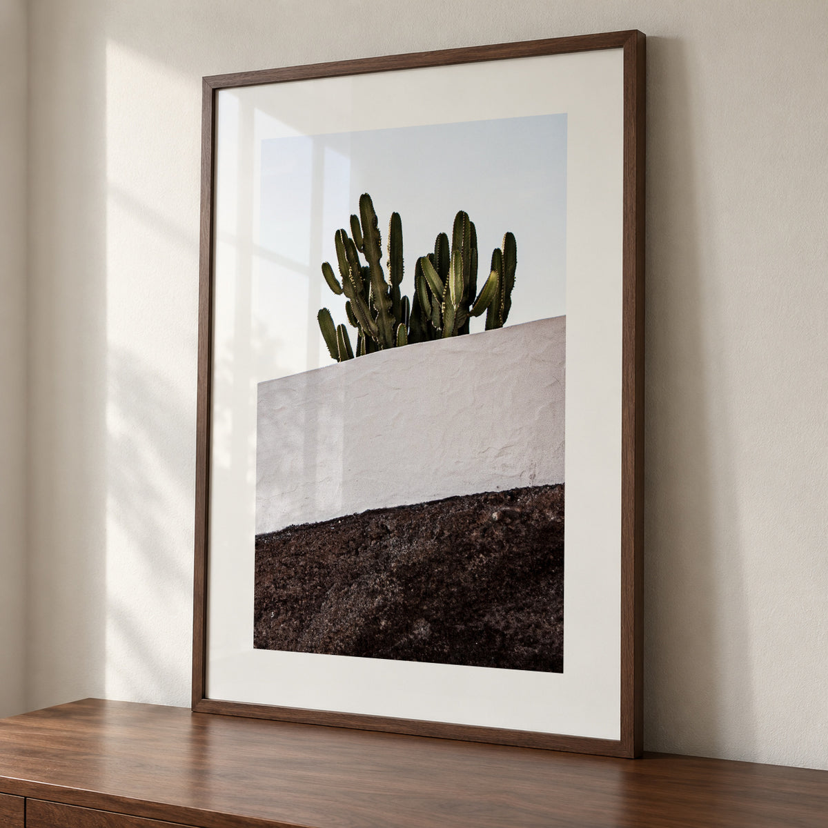 Lanzarote II - Framed poster detail