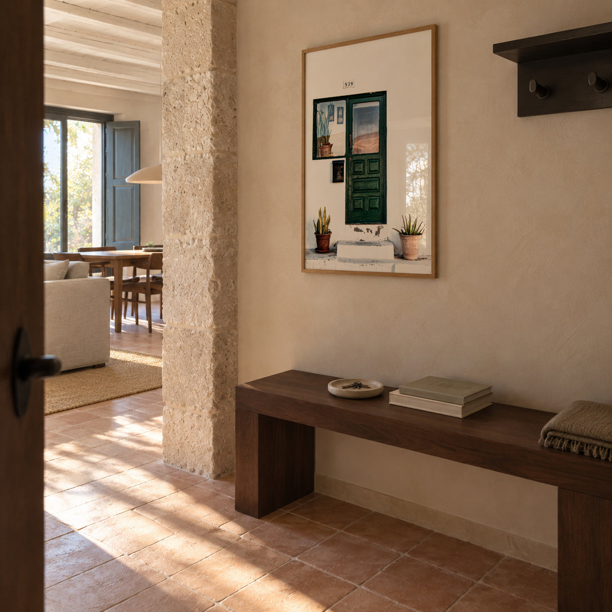 Lanzarote III - Framed poster in an interior
