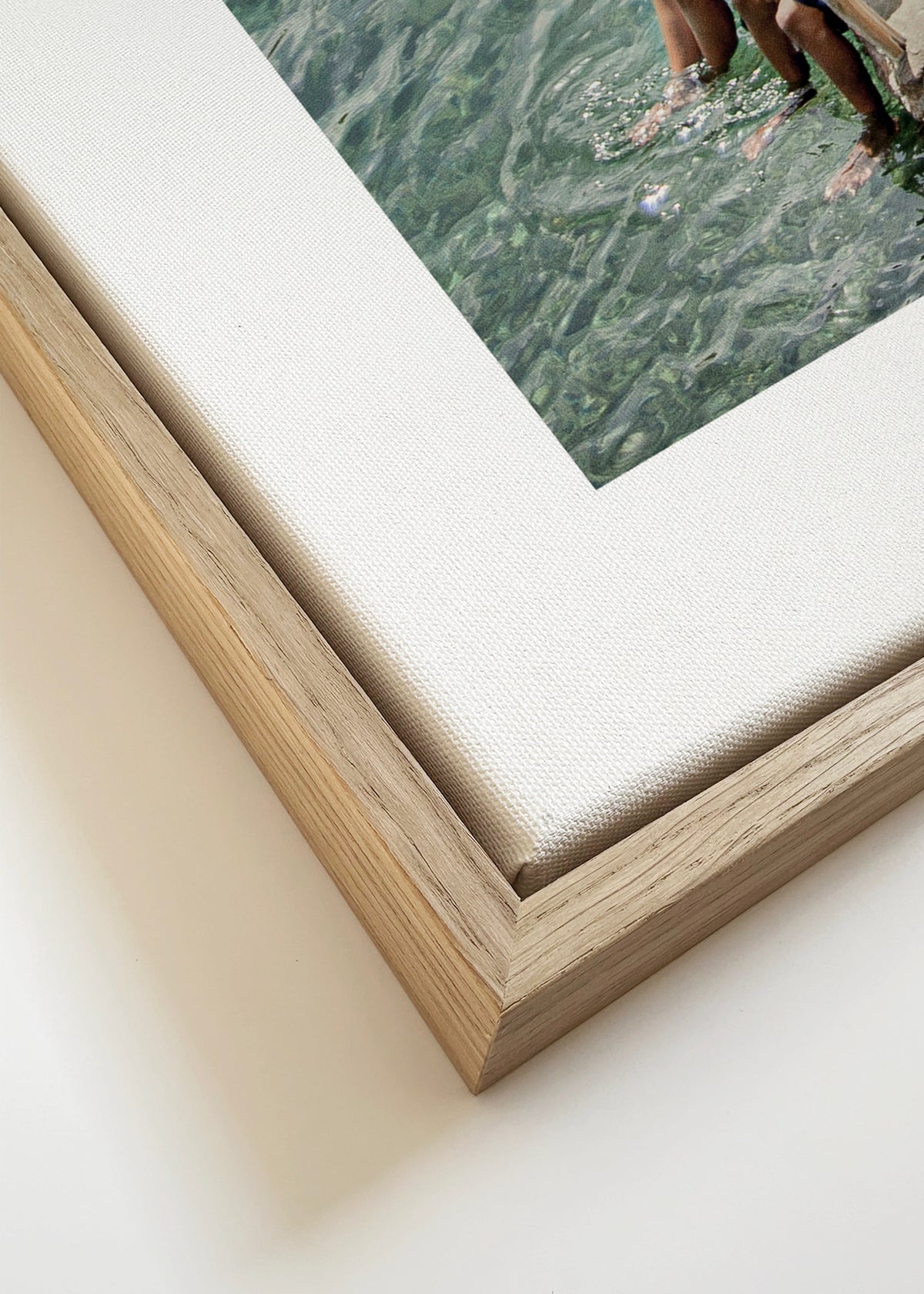 Ibiza IV - Framed canvas detail
