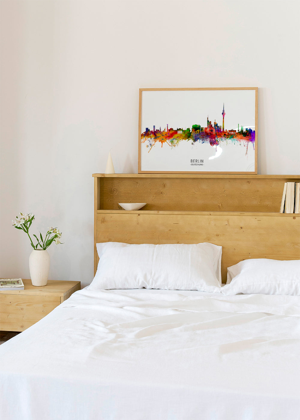 Berlin skyline multicoloré