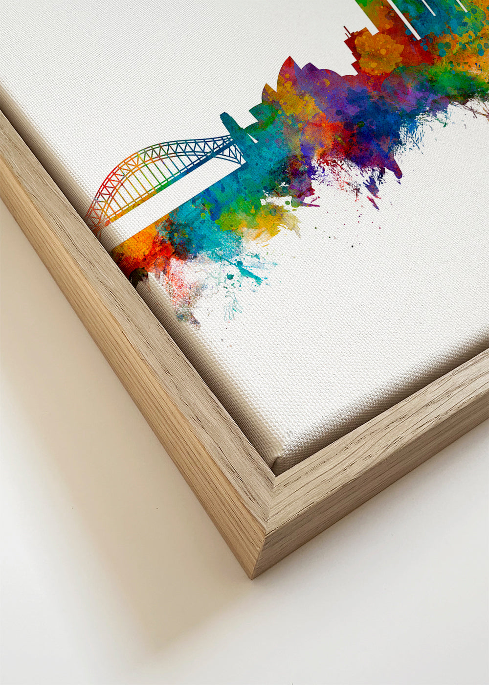 Sydney skyline multicoloré