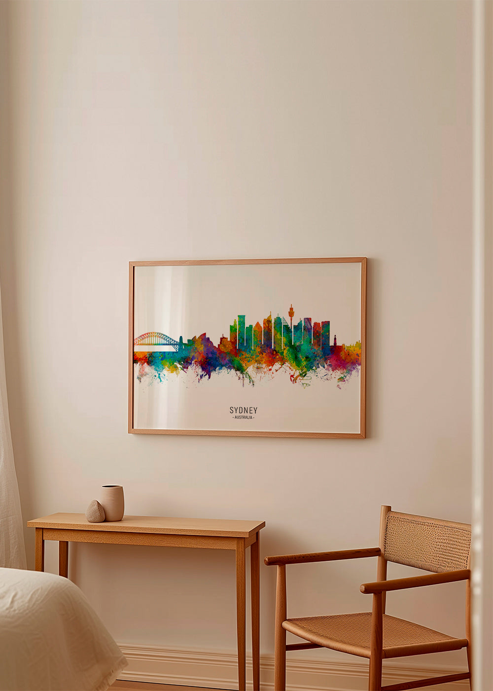 Sydney skyline multicoloré