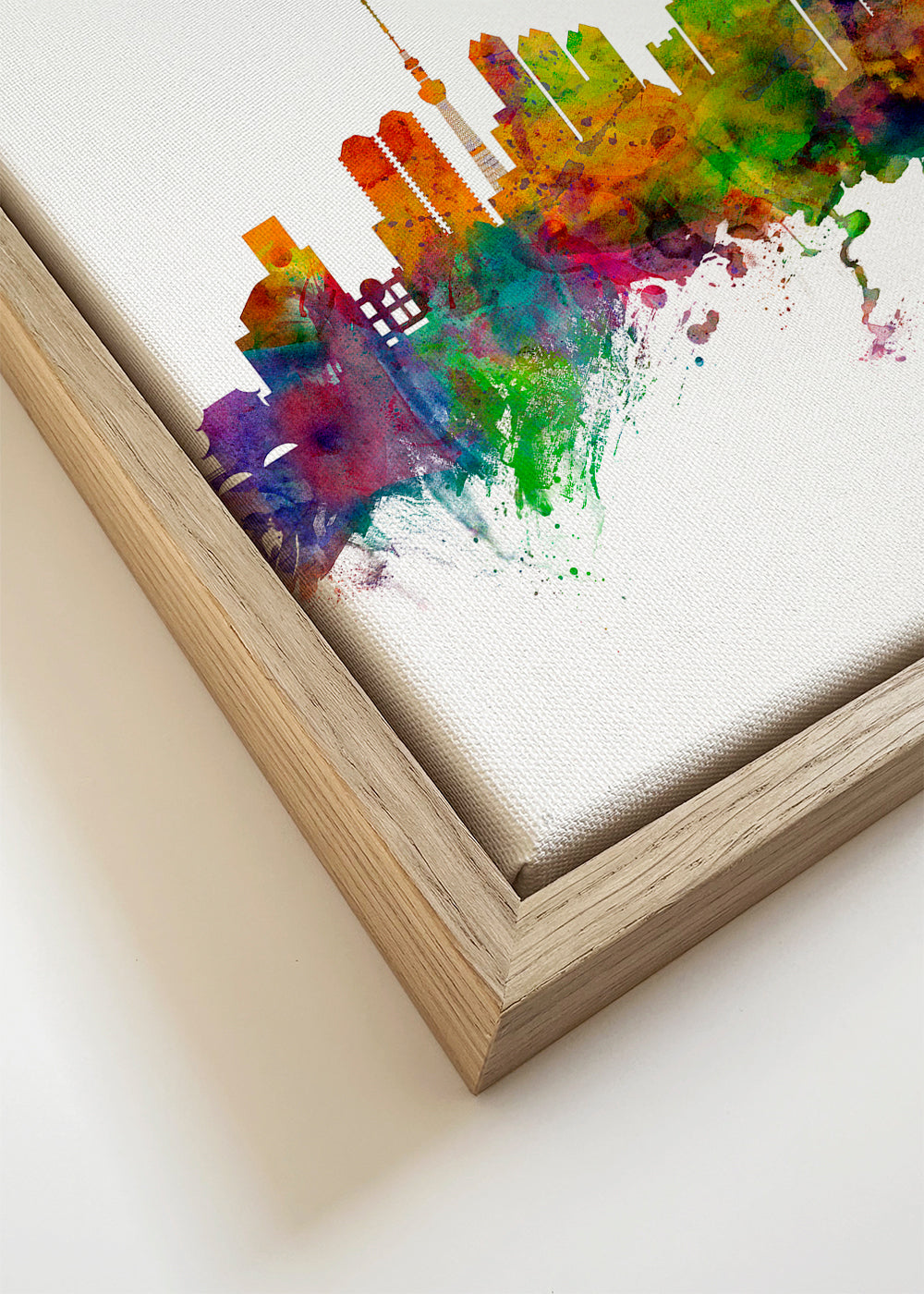 Tokyo skyline multicoloré