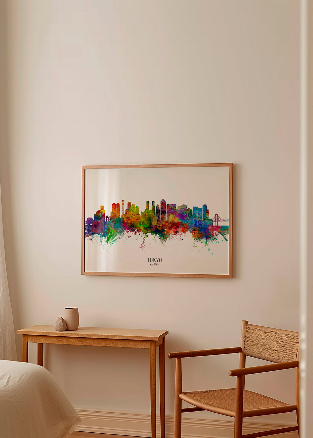 Tokyo skyline multicoloré