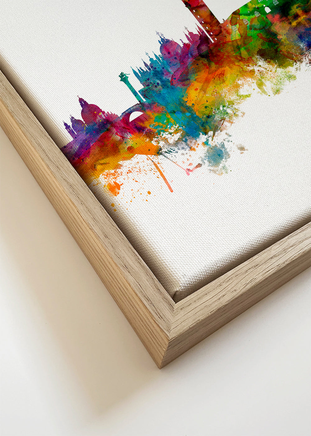 Venice skyline multicoloré