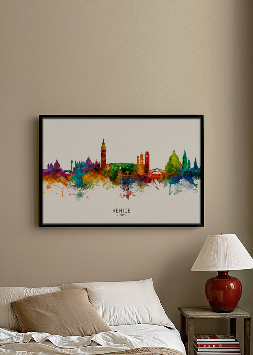 Venice skyline multicoloré