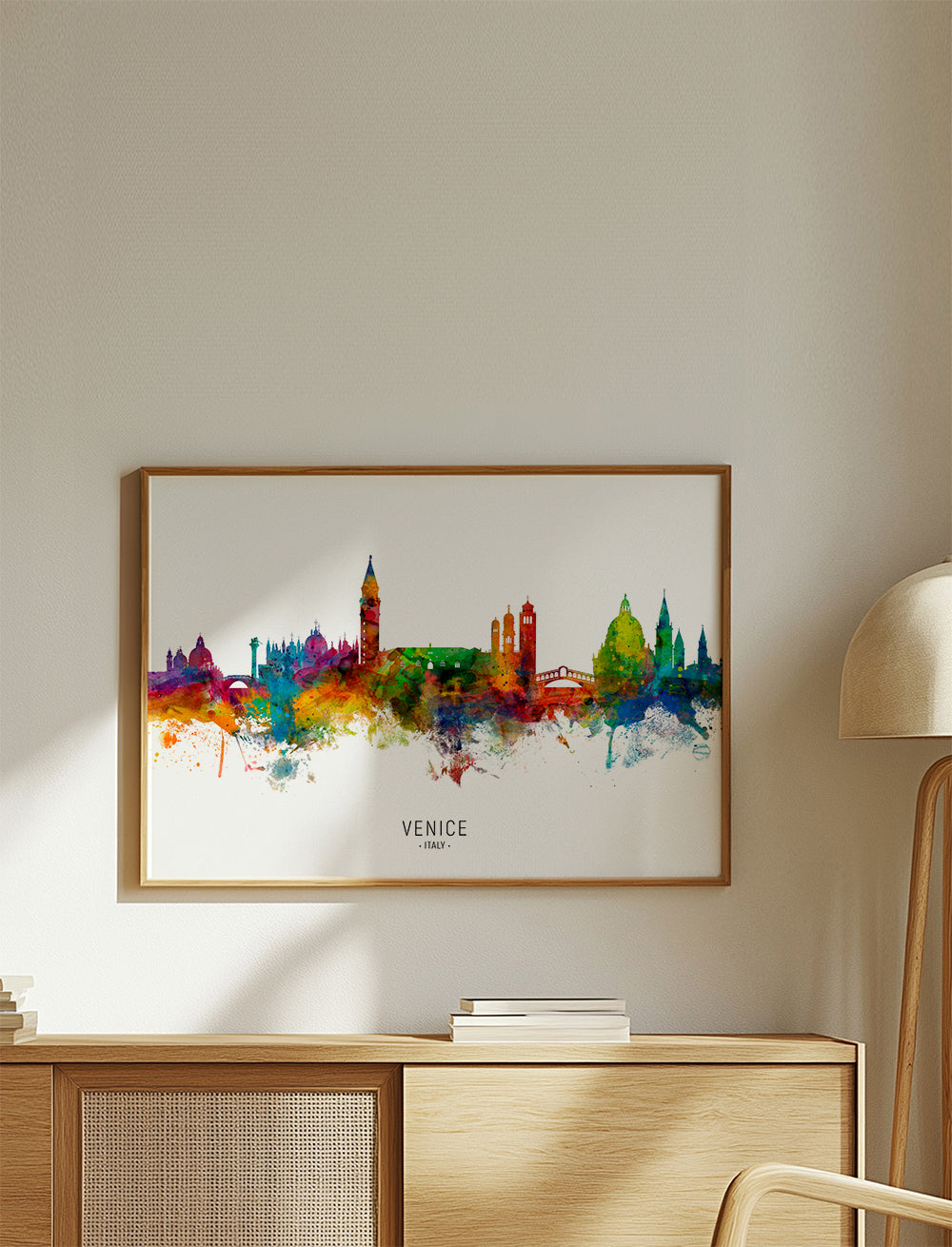 Venice skyline multicoloré