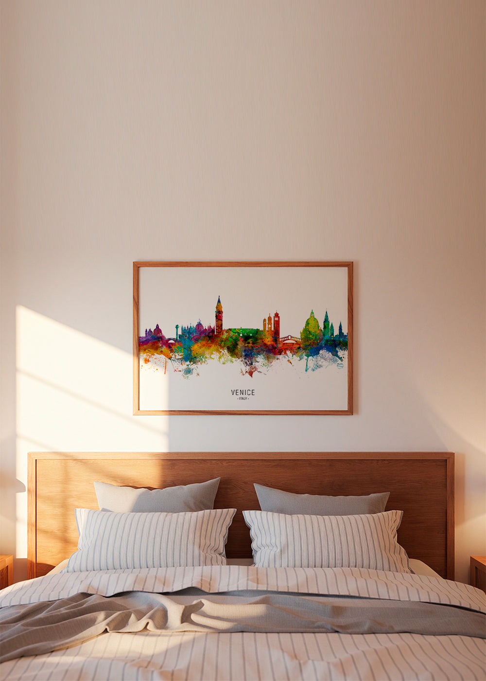Venice skyline multicoloré