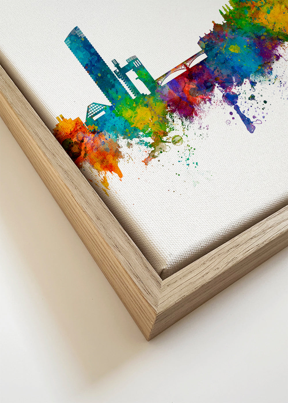 Sevilla skyline multicoloré