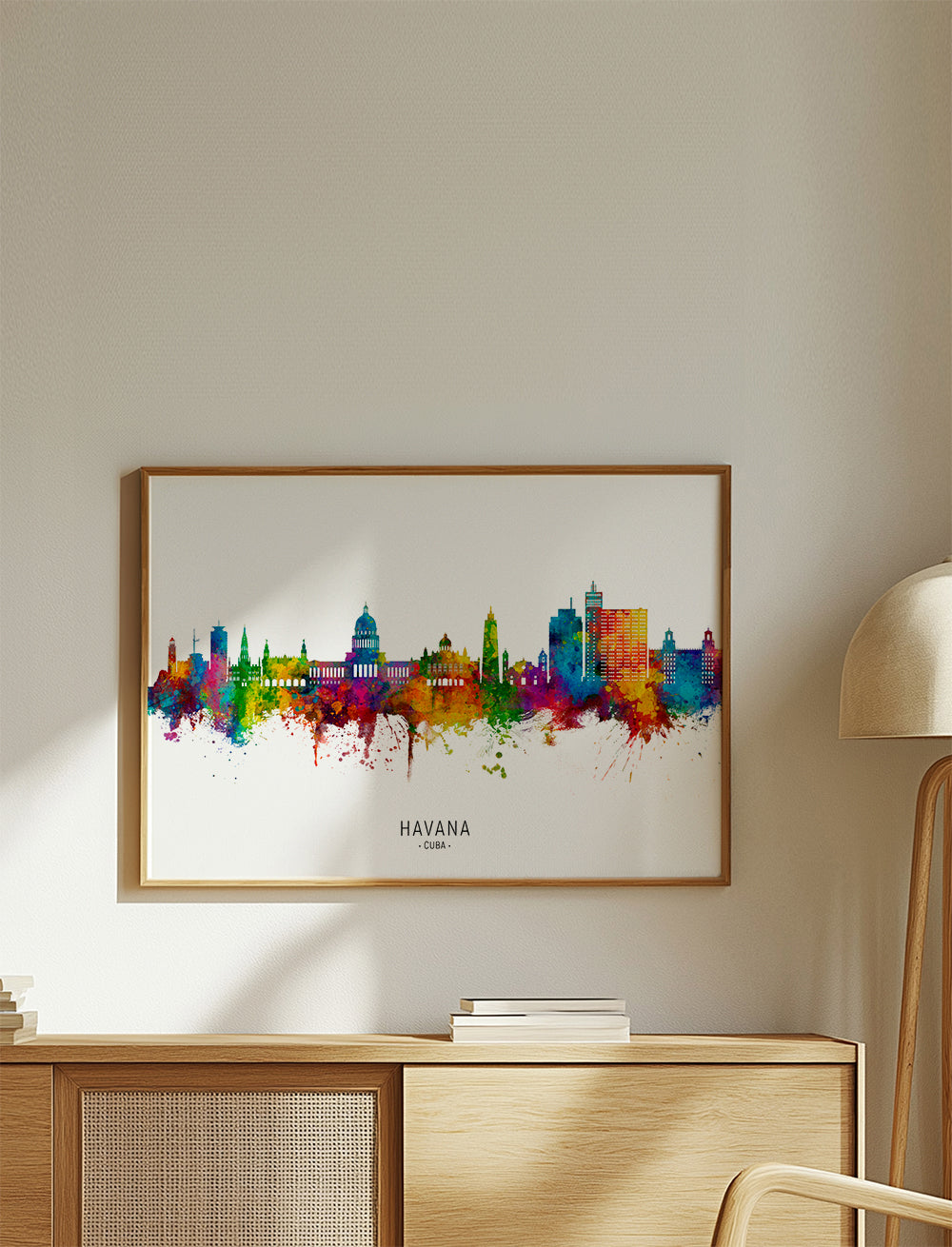 Havana skyline multicoloré