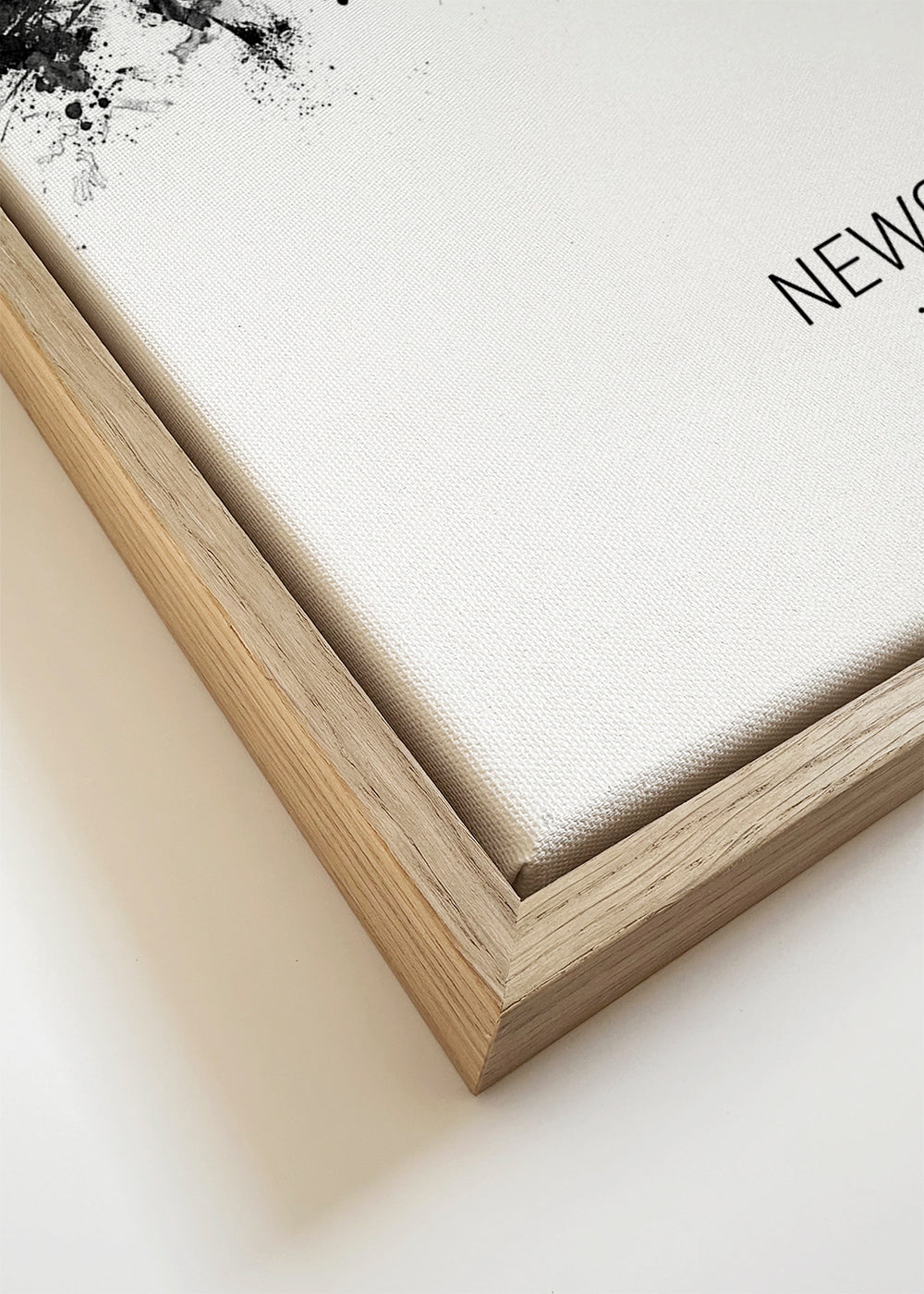 Newcastle skyline noir et blanc