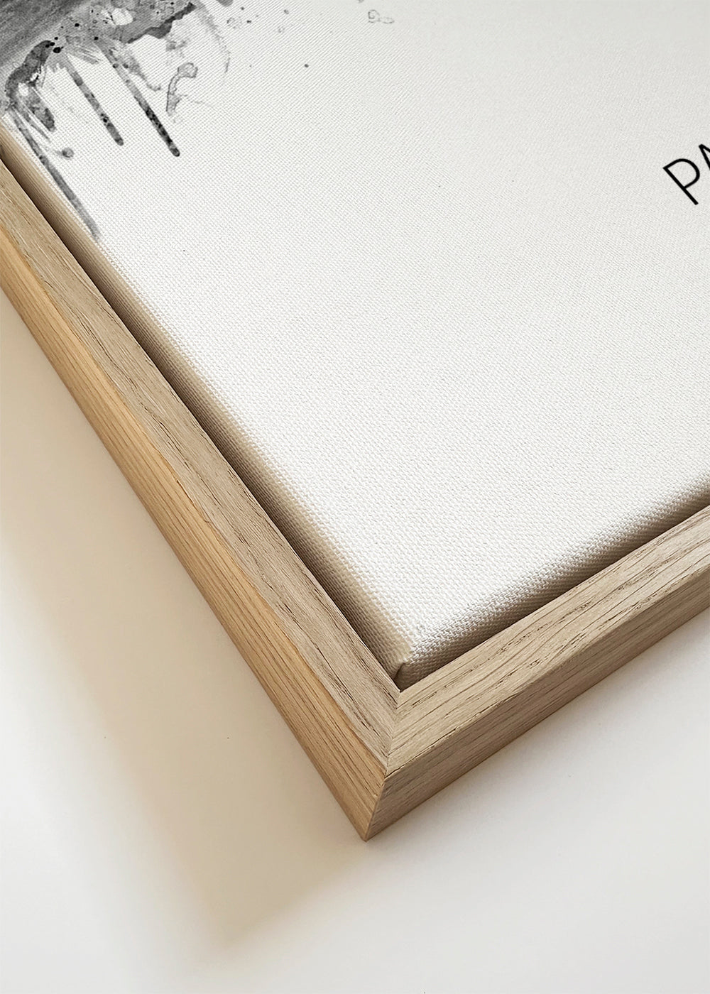 Paris skyline noir et blanc