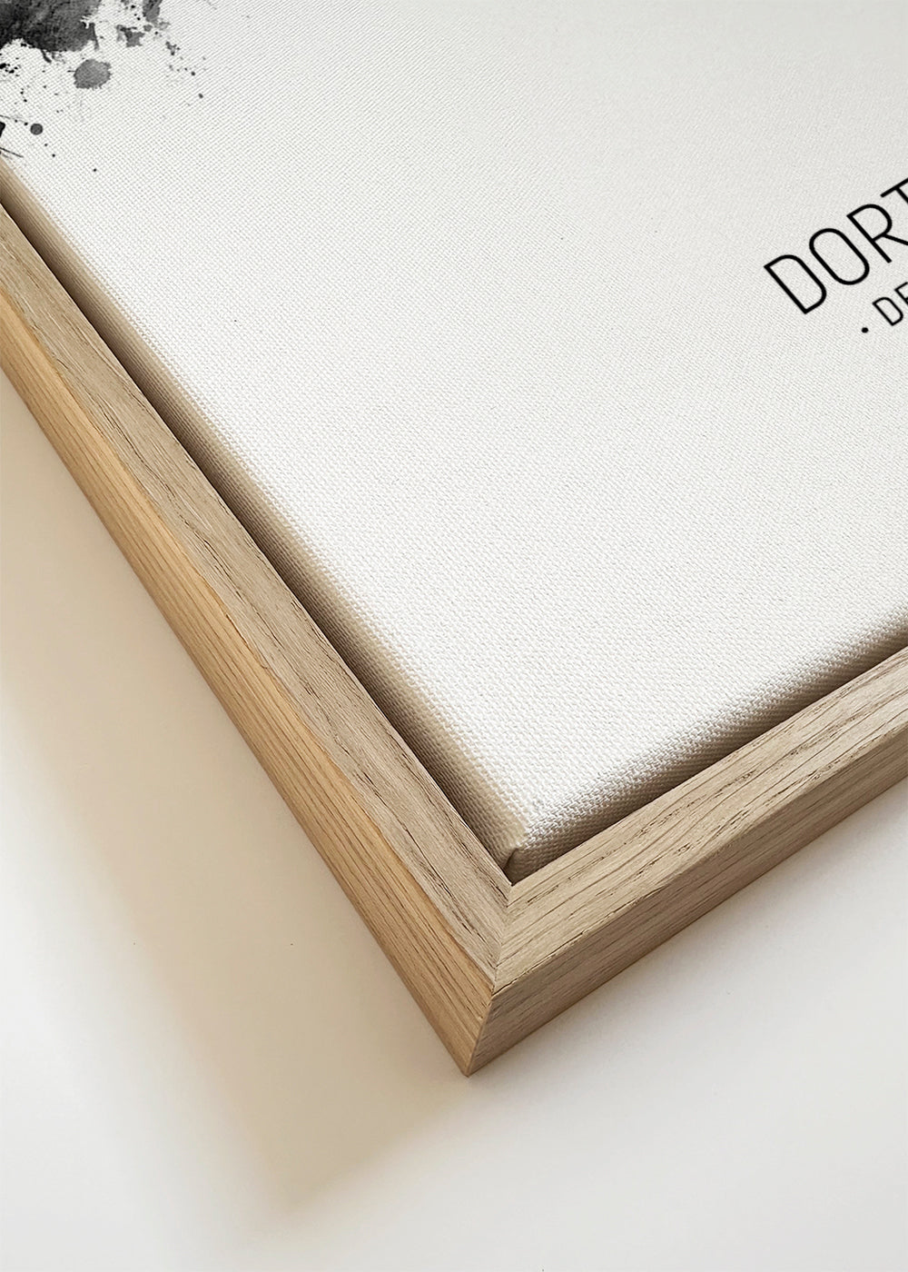 Dortmund skyline noir et blanc