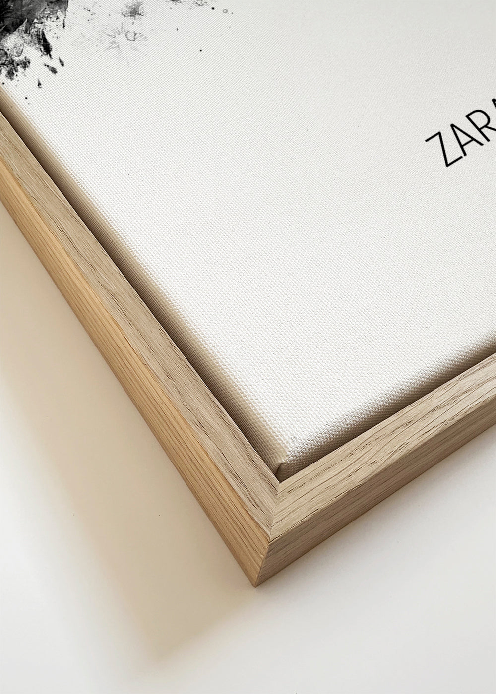 Zaragoza skyline noir et blanc