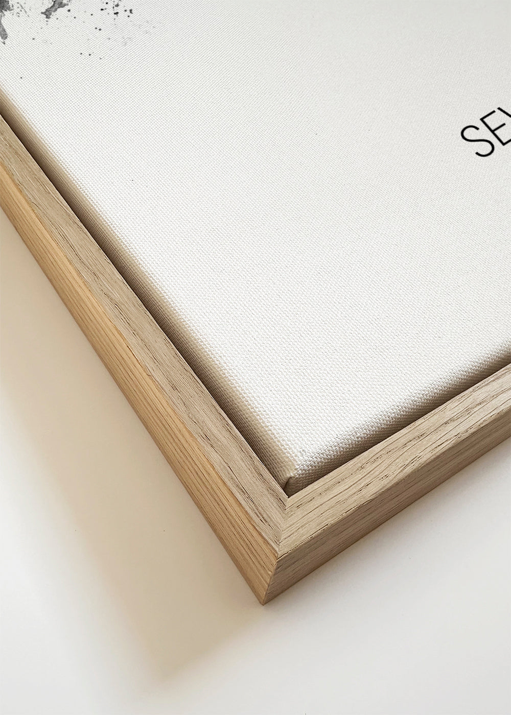 Sevilla skyline noir et blanc