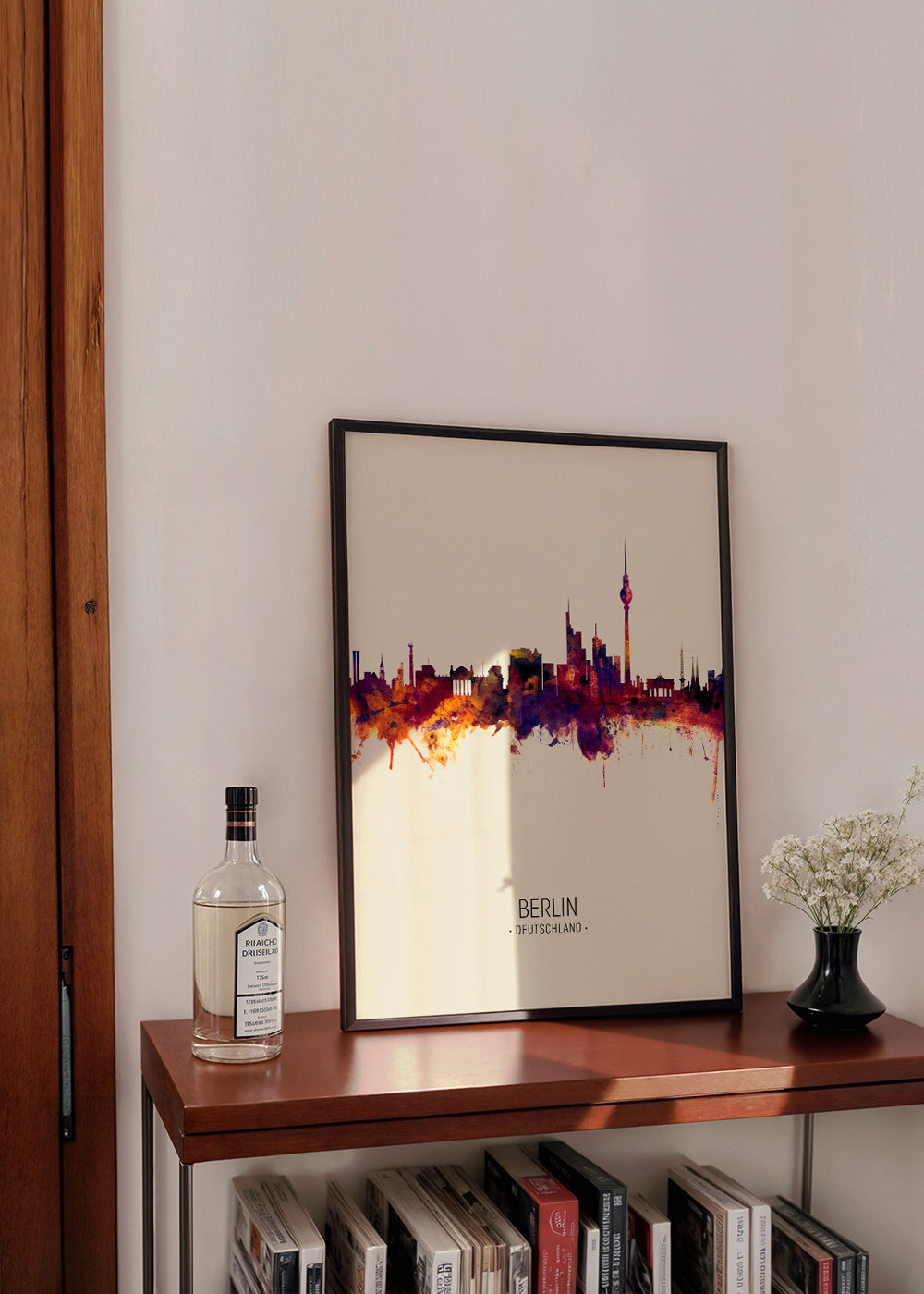 Berlin skyline beige