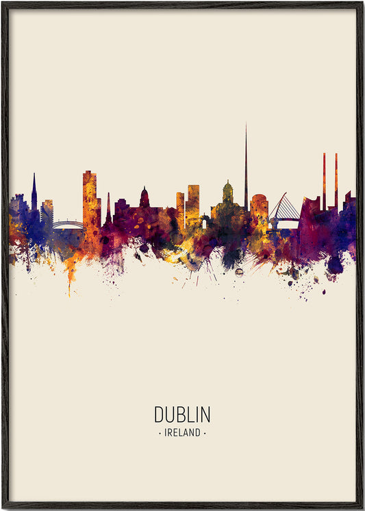 Dublin skyline beige