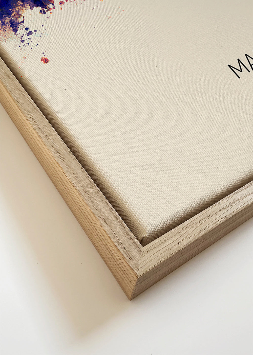 Madrid skyline beige