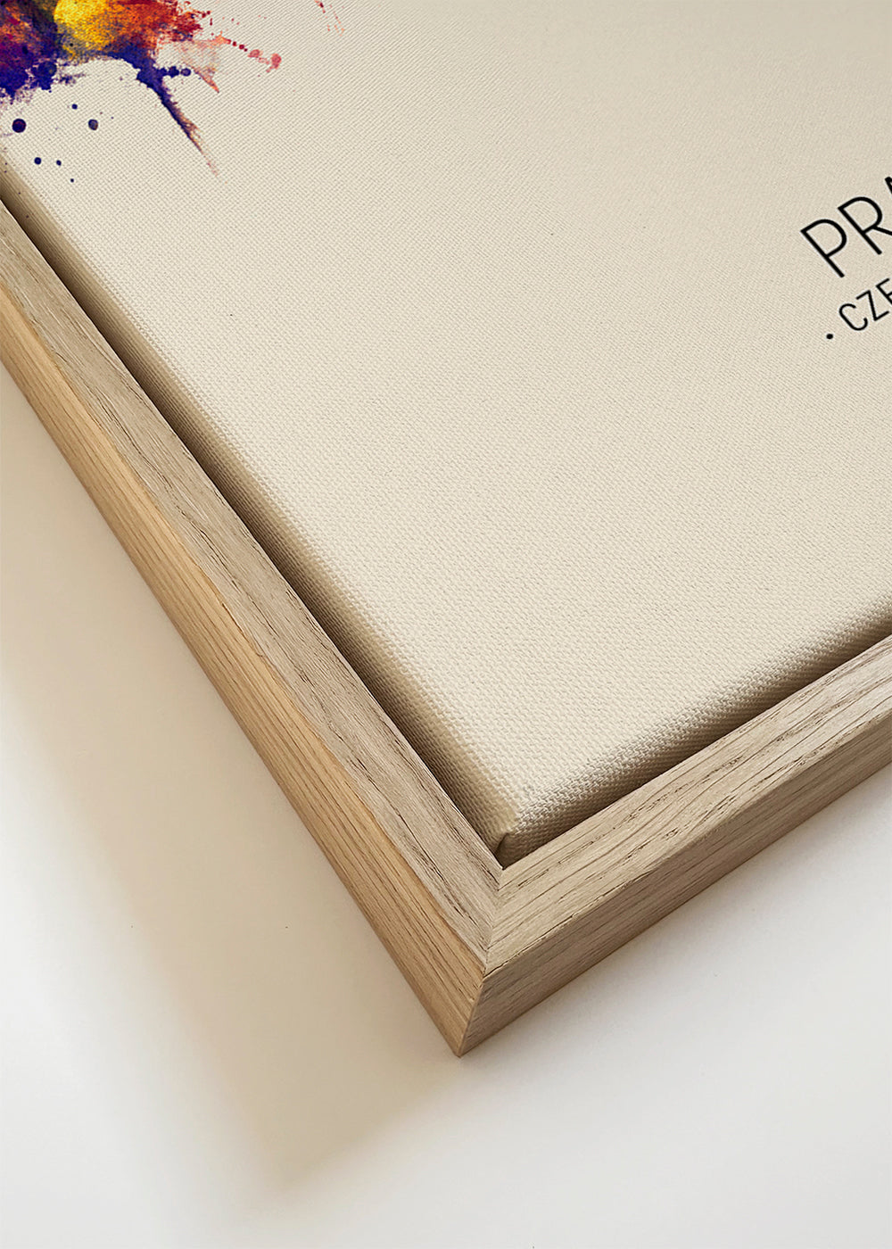 Prague skyline beige