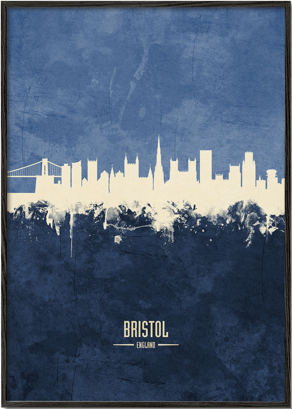 Bristol skyline bleu