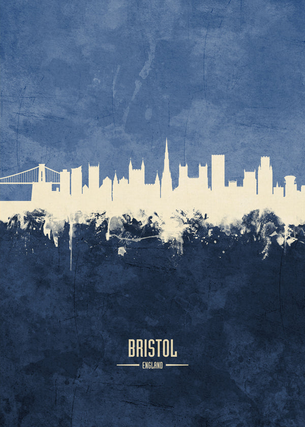 Bristol skyline bleu