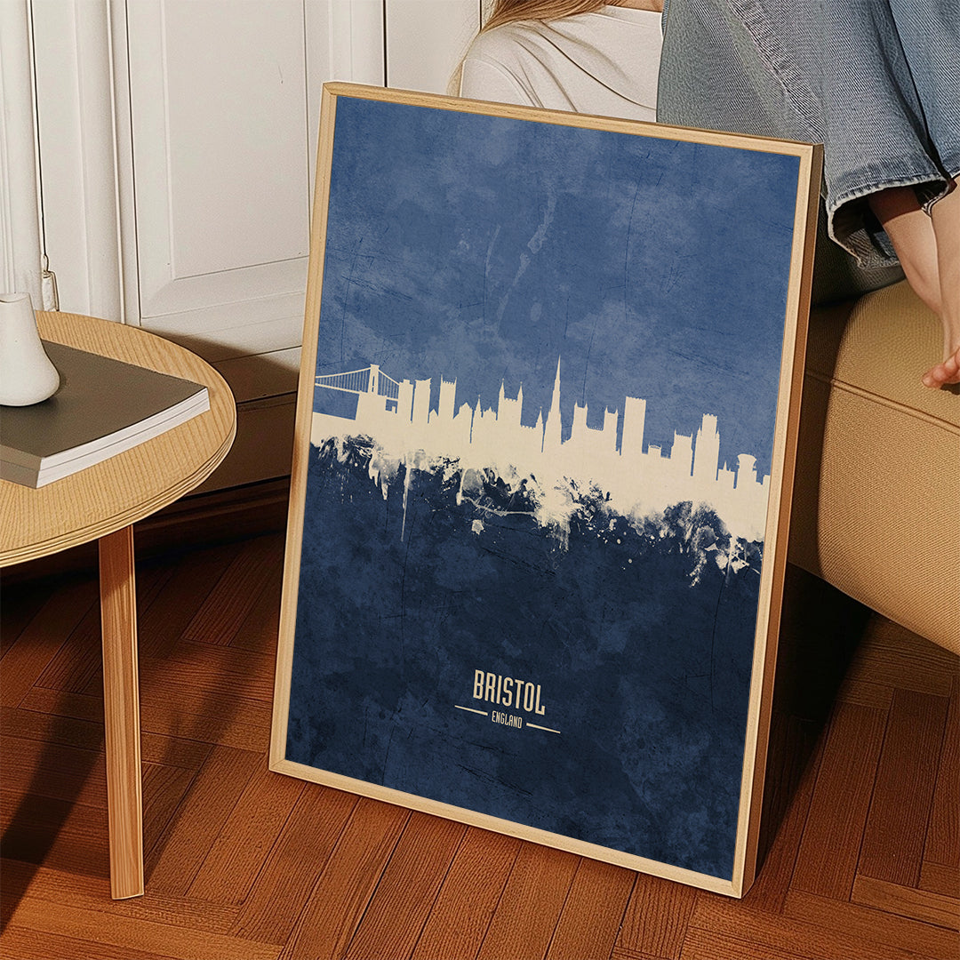 Bristol skyline bleu