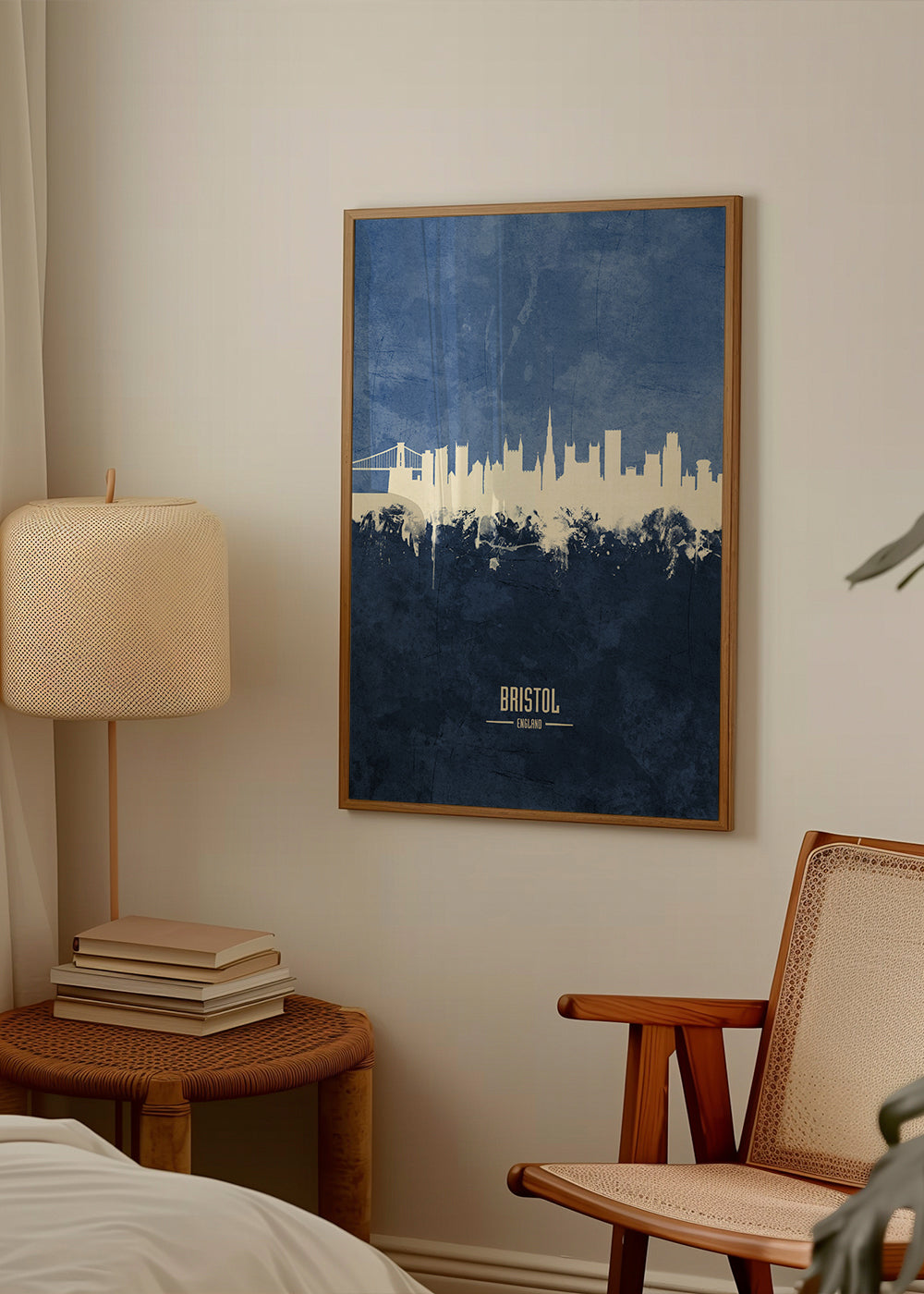 Bristol skyline bleu