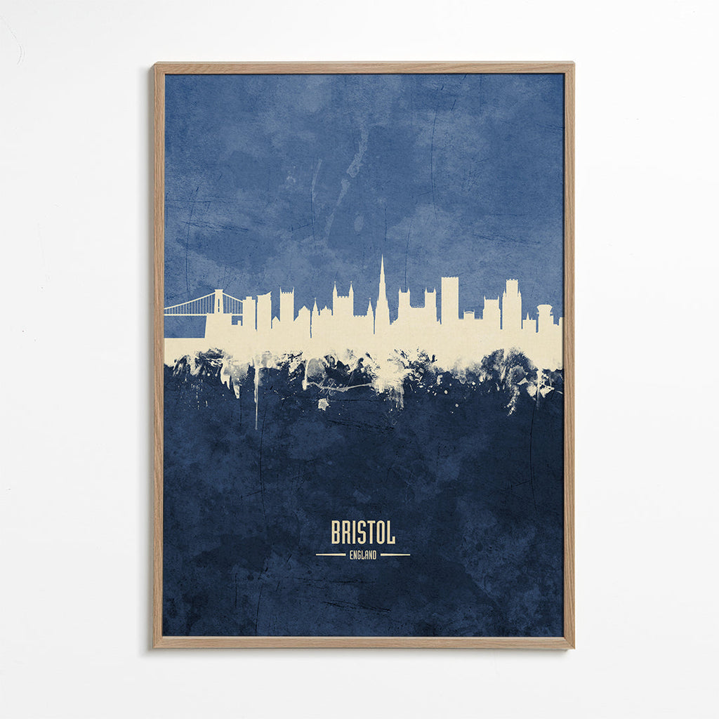 Bristol skyline bleu
