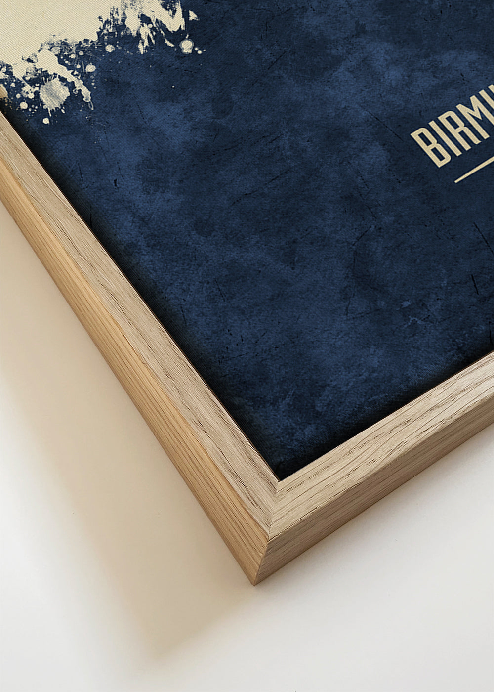 Birmingham skyline bleu