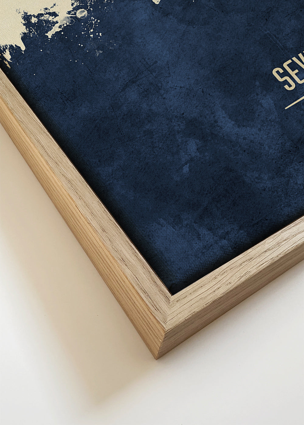 Sevilla skyline bleu