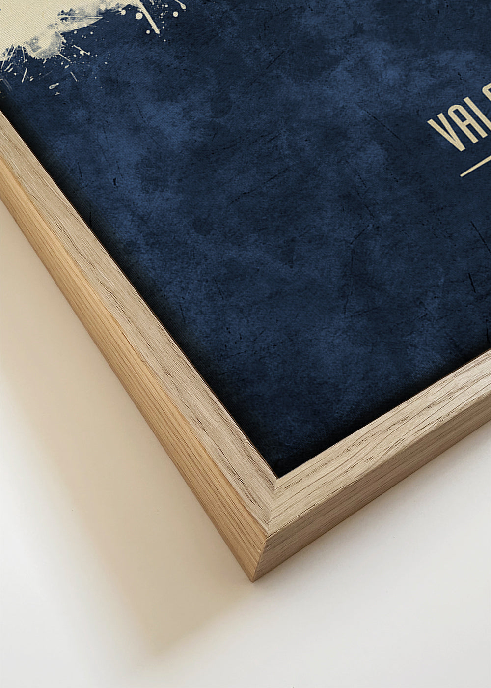 Valencia skyline bleu