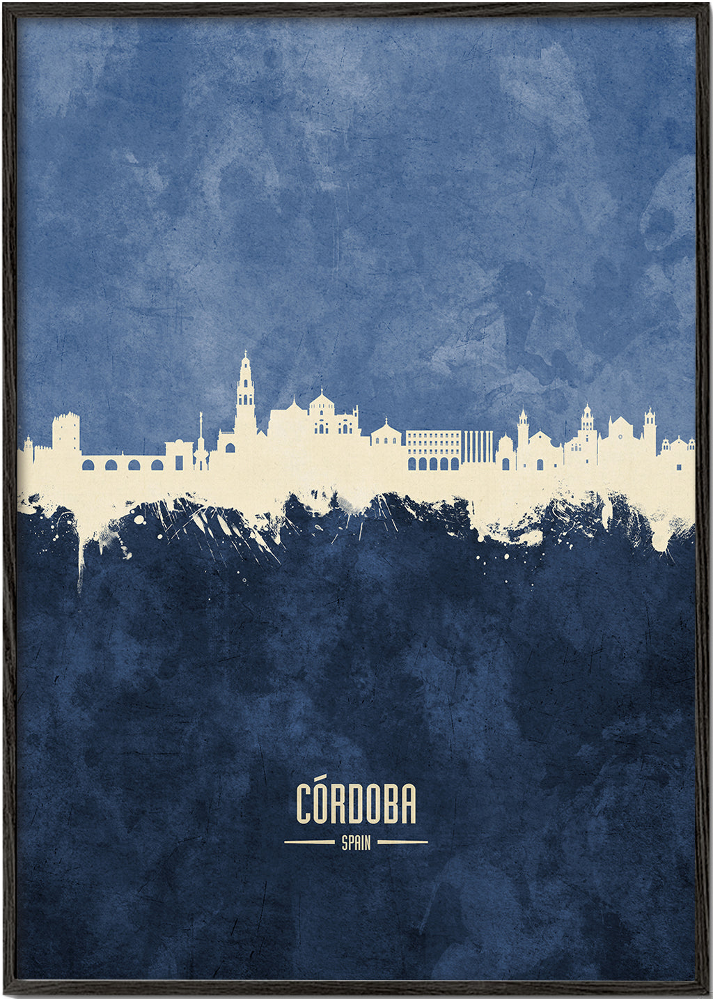 Córdoba skyline bleu