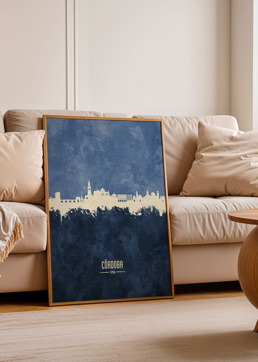 Córdoba skyline bleu