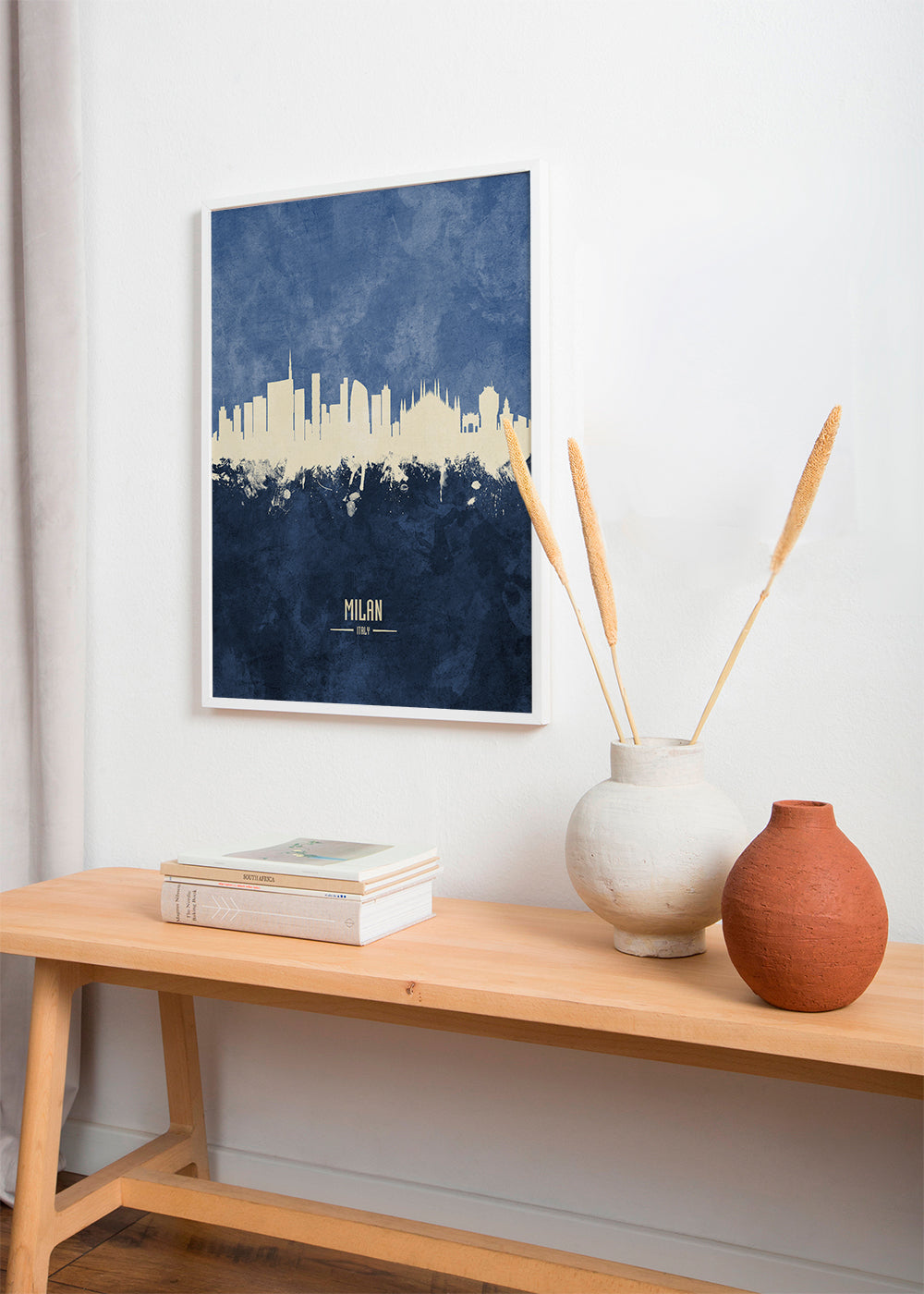 Milan skyline bleu