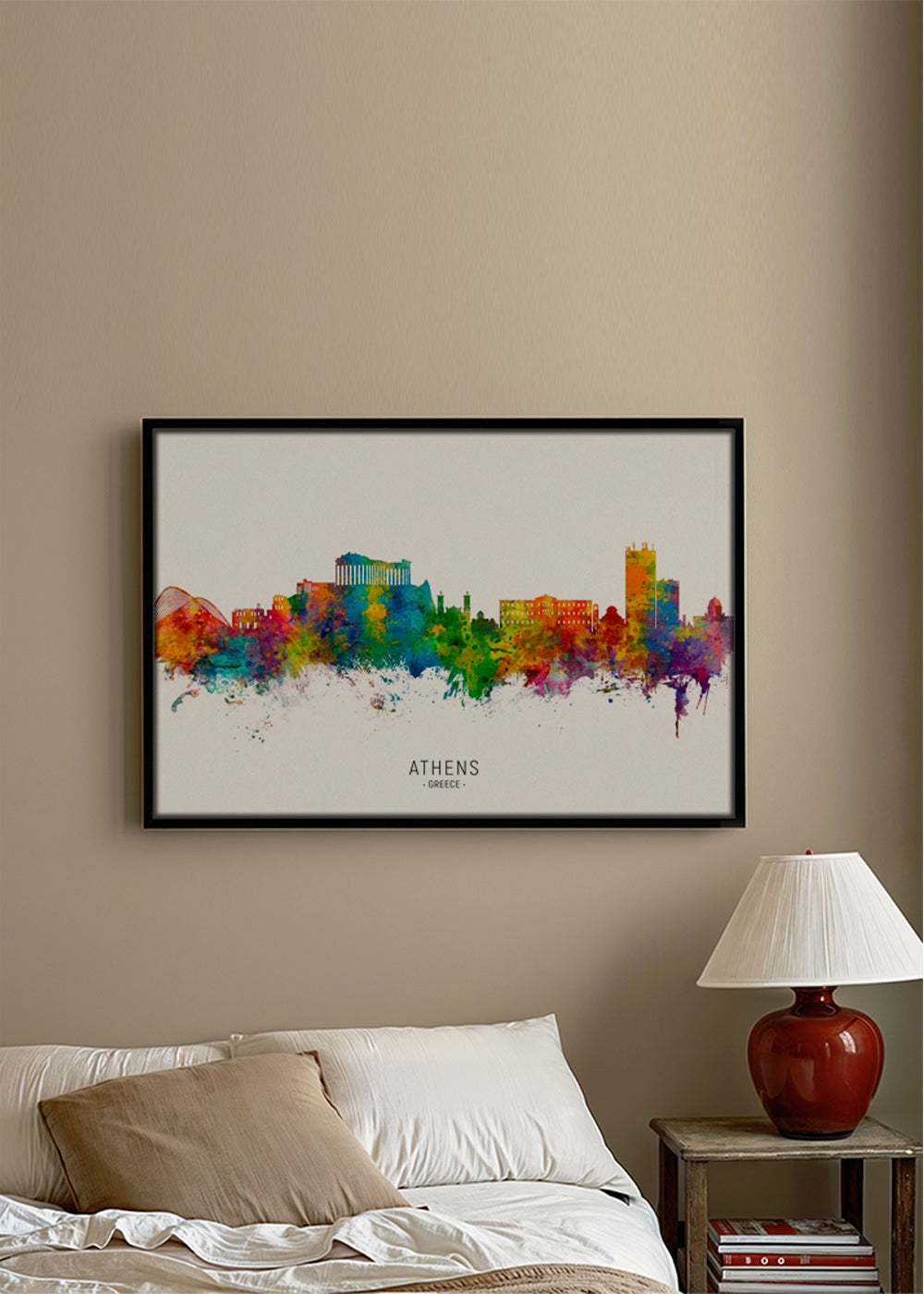 Athens Skyline multicolore