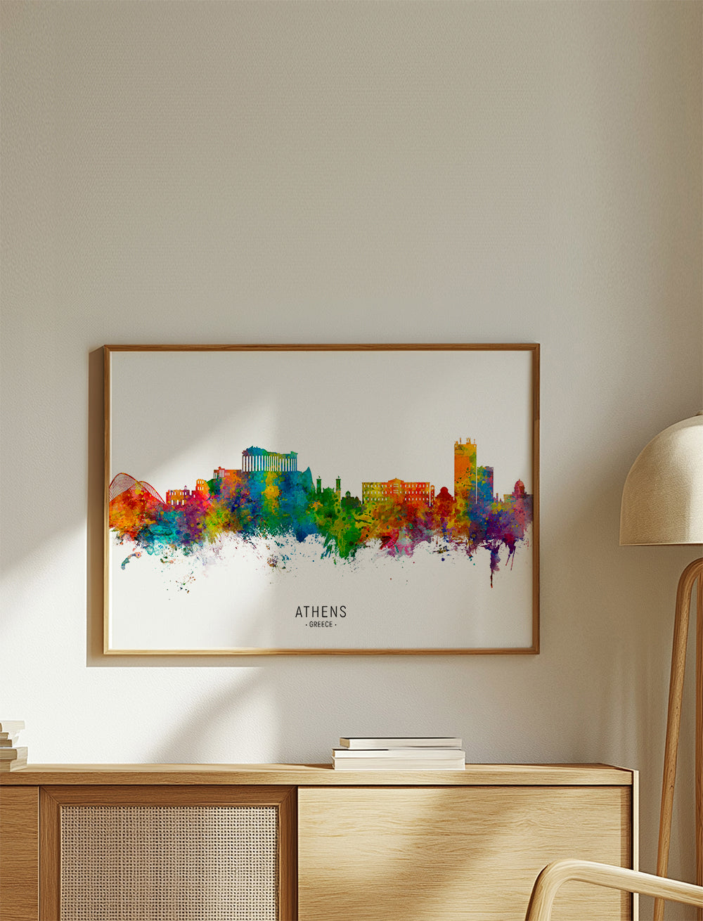 Athens Skyline multicolore