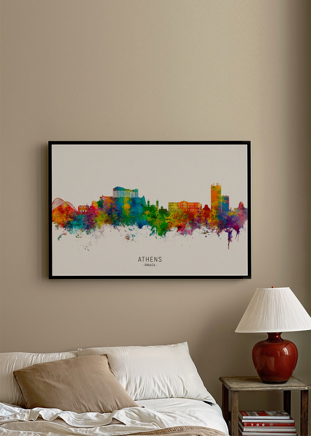 Athens Skyline multicolore