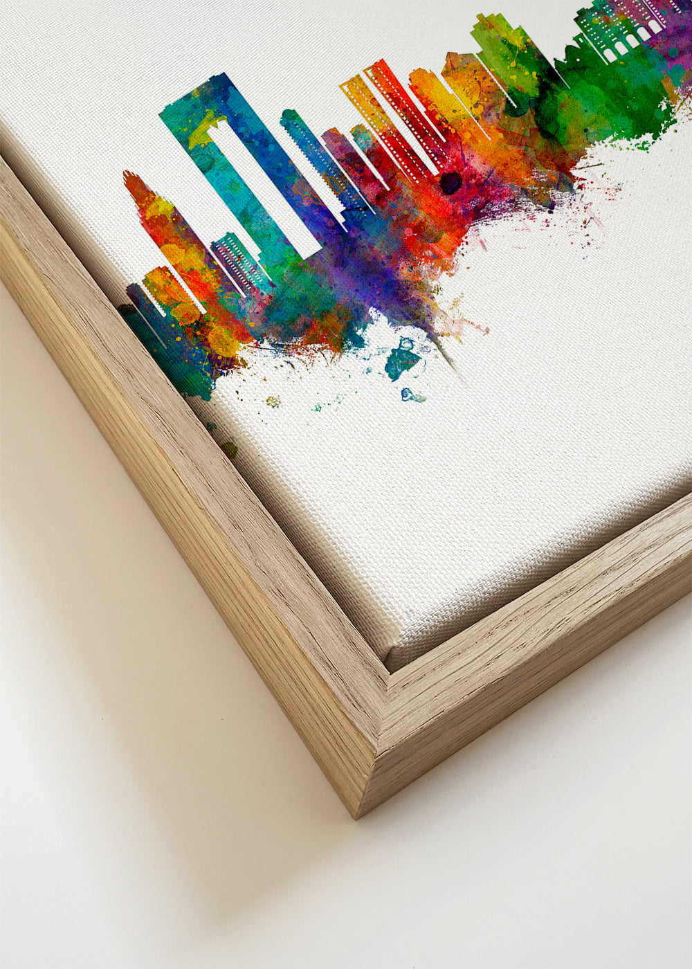 Benidorm Skyline multicolore