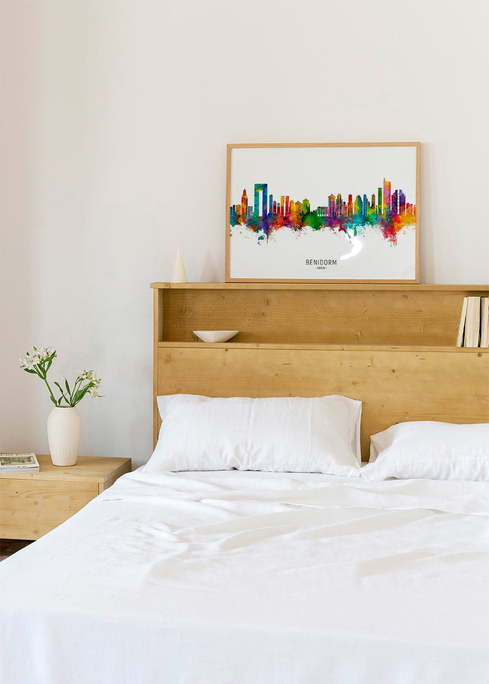 Benidorm Skyline multicolore
